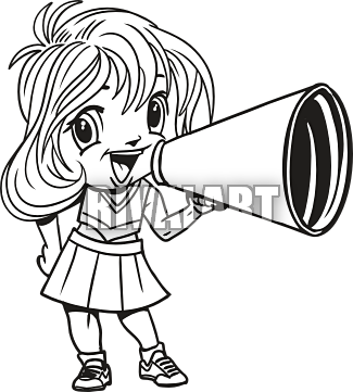 325x361 Cheerleader Clipart Black And White Many Interesting Cliparts