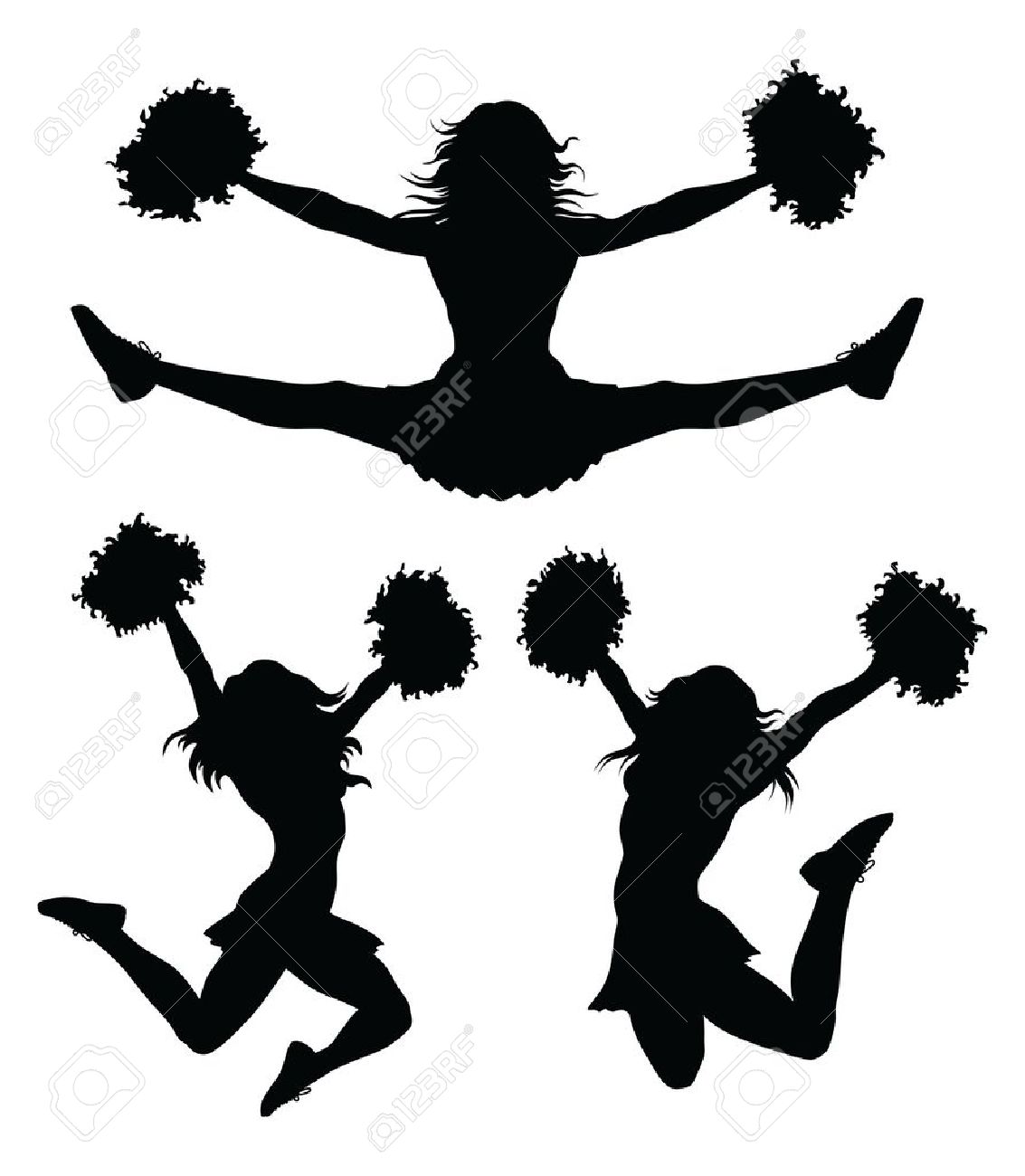 1133x1300 Cheerleader Silhouette Clip Art Many Interesting Cliparts