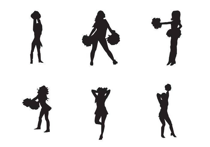 700x490 Cheerleader Silhouette Clip Art For Free 101 Clip Art