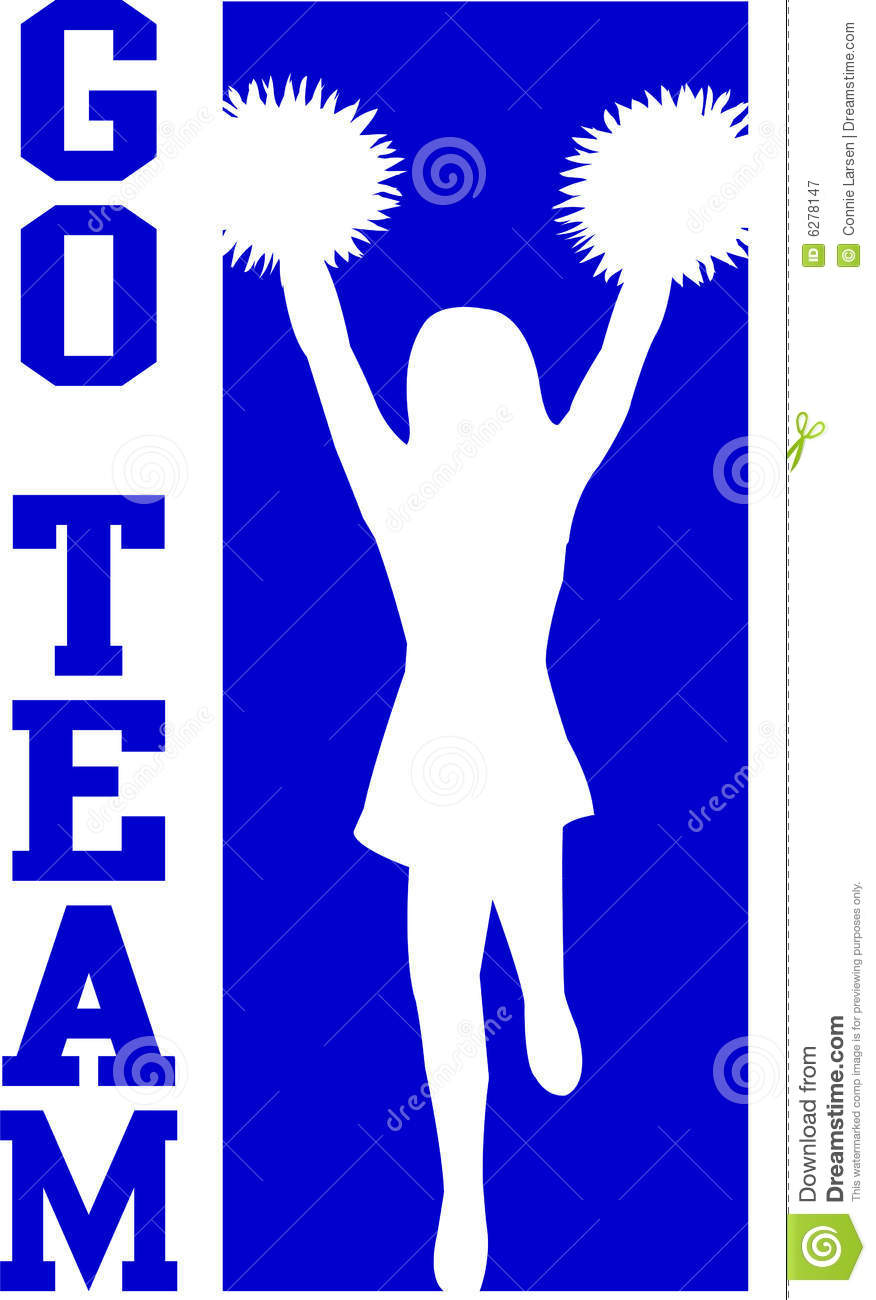 876x1300 Blue Clipart Cheerleading