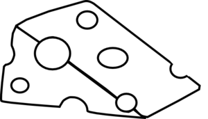 300x171 Swiss Cheese Black And White Clip Art