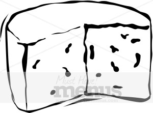Cheese Clipart Black And White