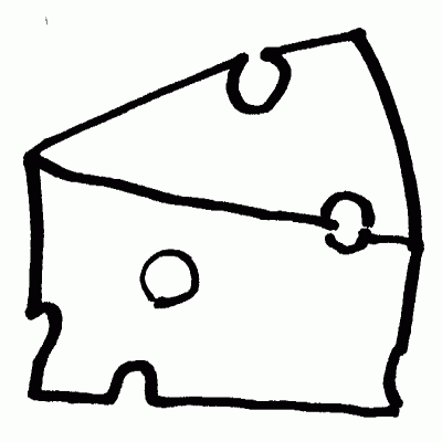 400x400 Macaroni And Cheese Clipart Black And White