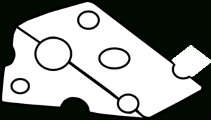 300x171 Cheese Clipart Black And White Letters Example