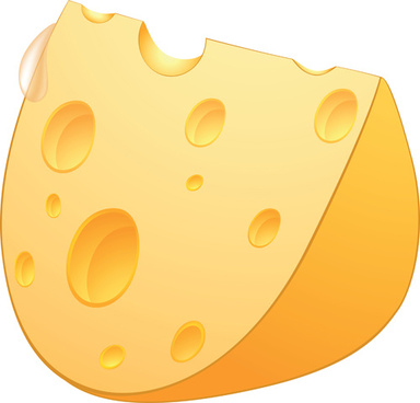 384x368 Cheese Clipart Vector