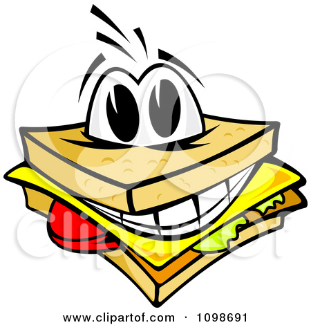 450x470 Grilled Cheese Sandwich Clipart
