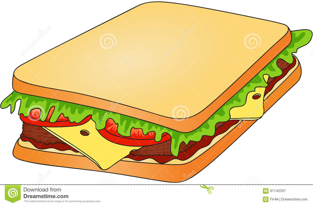 1300x856 Sandwich Clipart Salad