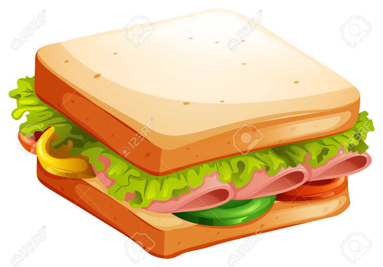 1300x906 Sandwich Clipart Vector