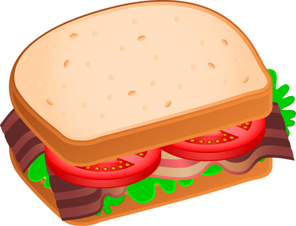 600x459 Cheese Sandwich Clipart