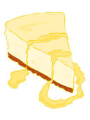 128x170 Cheesecake Clip Art