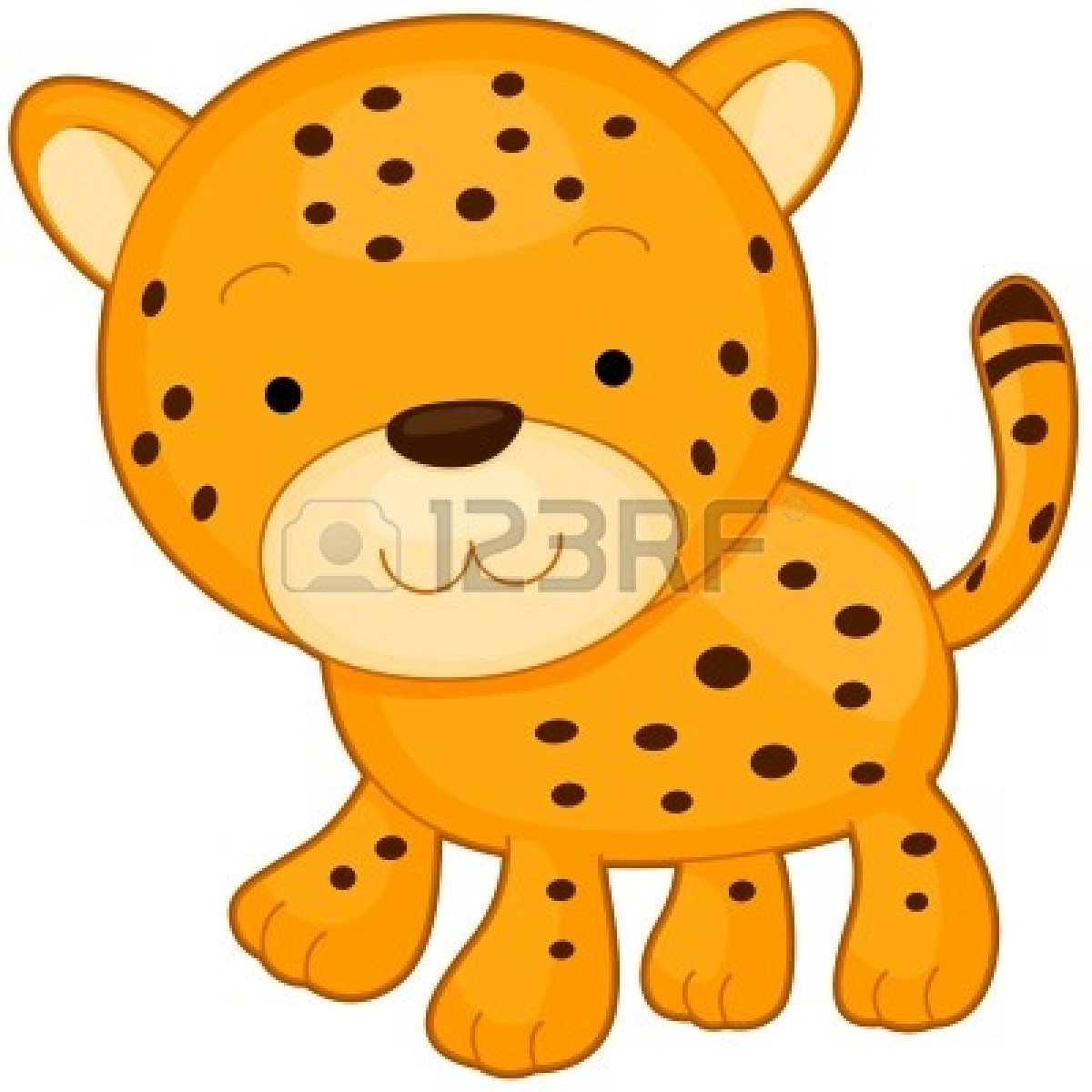 1200x1200 Cheetah Clipart Cute