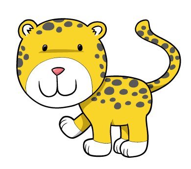 390x346 Cartoon Cheetah Free Clipart Clip Art Pictures Graphics