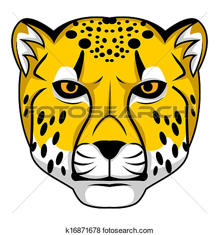 438x470 Top 89 Cheetah Clip Art