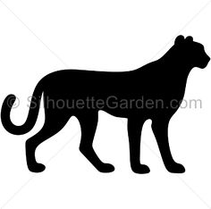236x234 Cheetah Clipart To Be Used On Silhouette