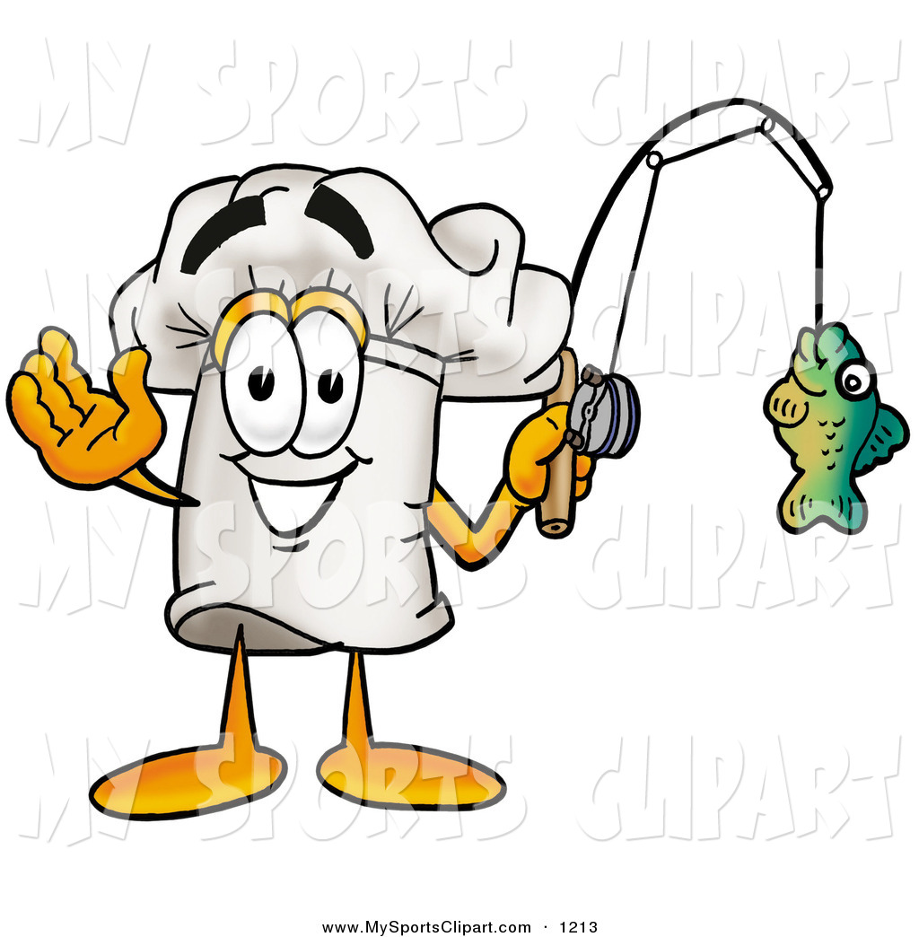 1024x1044 Sports Clip Art Of An Outdoorsy Happy Chefs Hat Mascot Cartoon