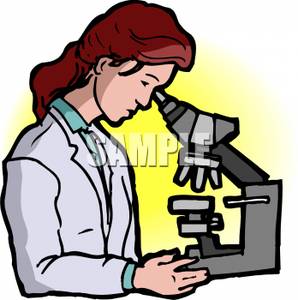 298x300 Chemist Looking In A Microscope