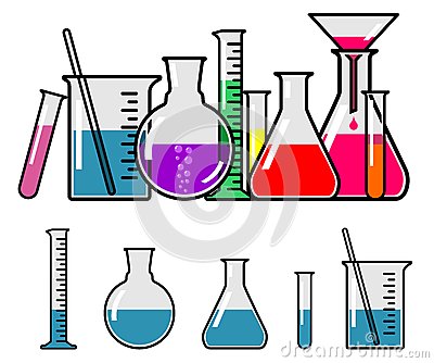 400x334 Chemistry Glassware Clipart