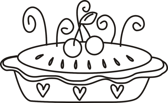640x391 Pie Black And White Pie Clipart Black And White 12