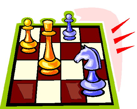438x350 Chess Clipart
