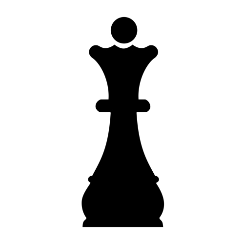 500x500 Queen Clipart Chess Piece