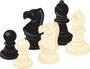 300x230 Chess Pieces Clipart Image