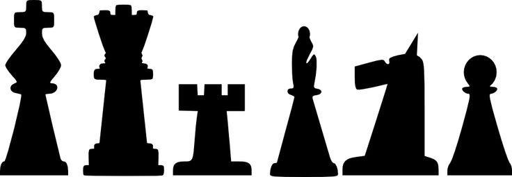 736x255 Chess Clip Art Black And White Clipart