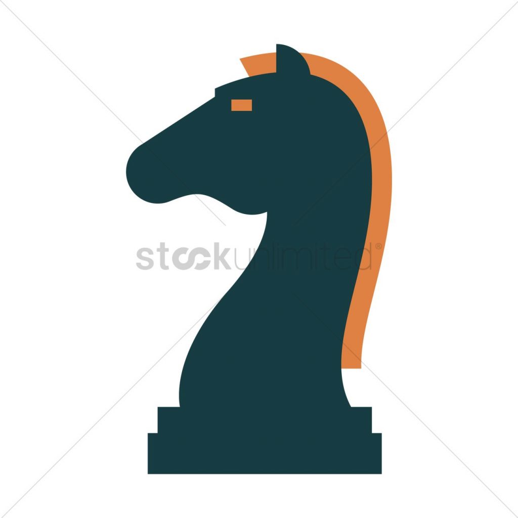 1024x1024 Unusual Design Ideas Chess Piece Clipart Knight Icon Vector Image