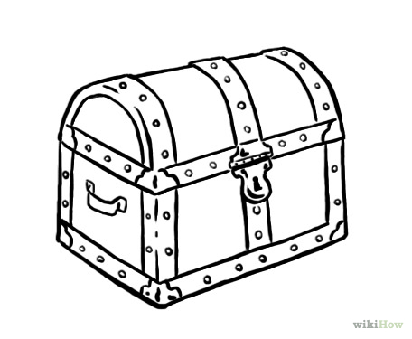 456x375 Cartoon Treasure Chest Clip Art Clipart Free Kid