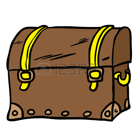 450x450 Wooden Chest Cartoon Illustration Royalty Free Cliparts, Vectors