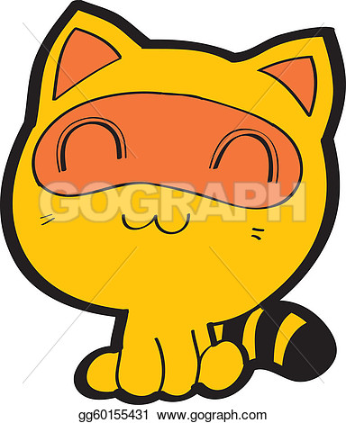 384x470 Raccoon Clip Art