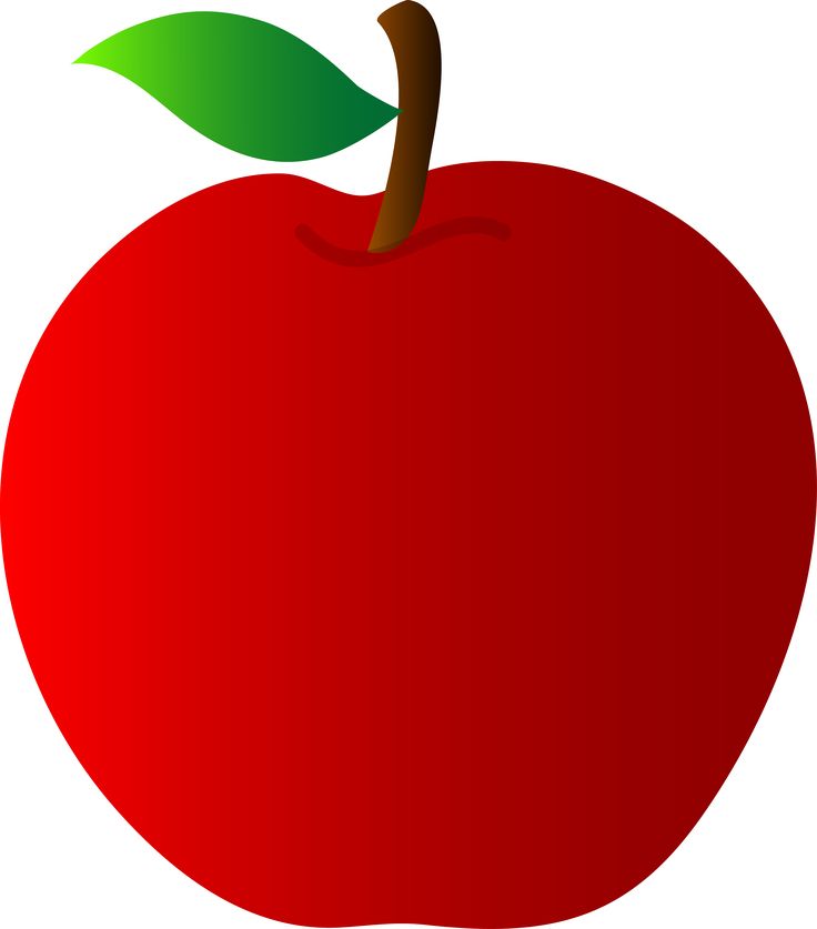 736x837 Apple Clipart Name
