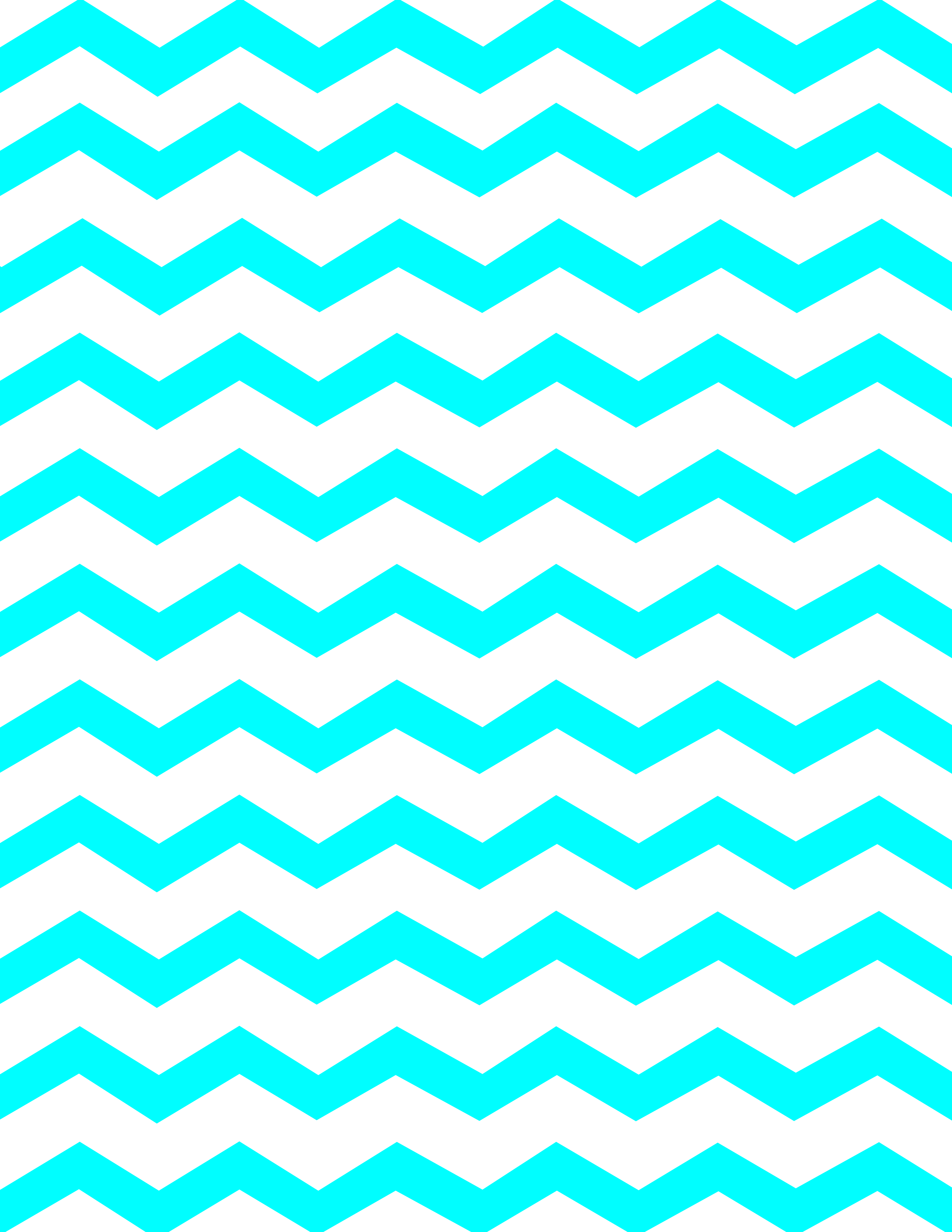 2550x3300 Turquoise Clipart Chevron
