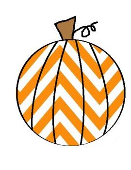270x350 Chevron Pumpkin Clipart