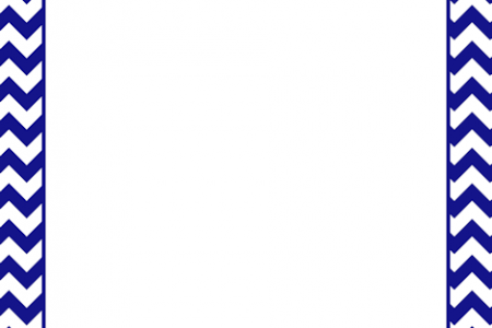 450x300 Blue Chevron Frame Clip Art