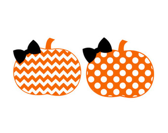 340x270 Pumpkin Clipart Cheveron Collection