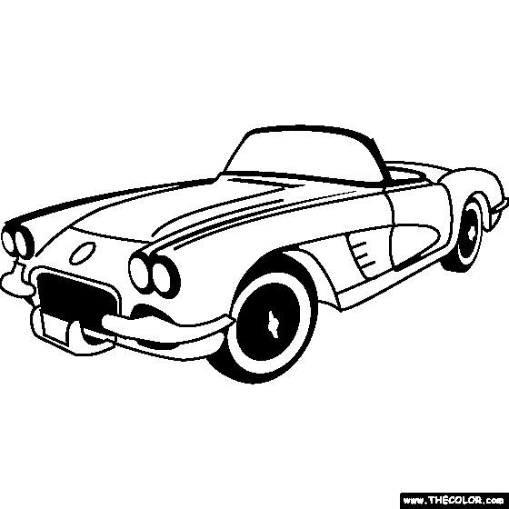 560x560 Chevy Corvette Clipart