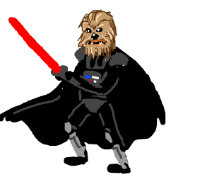 300x250 Darth Vader Clipart Chewbacca