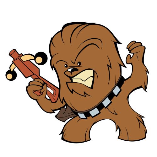 500x500 Head Clipart Chewbacca