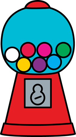 252x450 Chewing Gum Clipart Machine