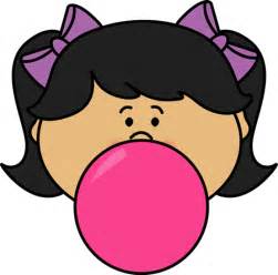 251x248 Girl Bubble Blowing Clipart