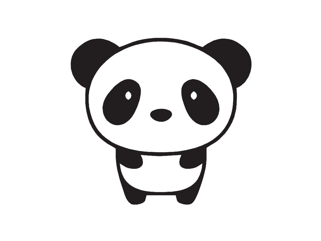 1024x768 Cute Panda Wallpapers Buscar Con Google Kawaii Clip Art