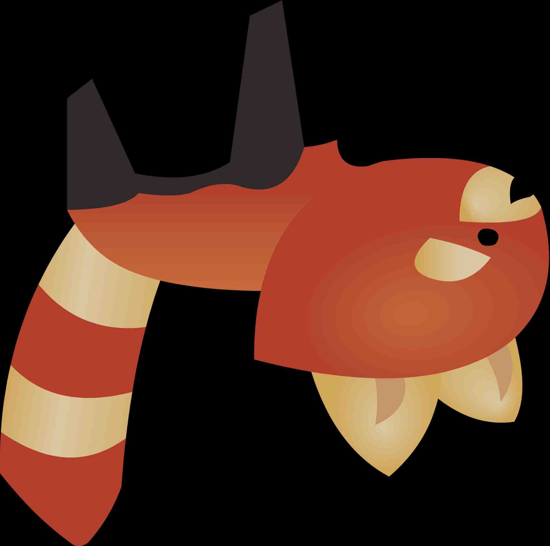 1899x1882 Red Panda Drawing Chibi