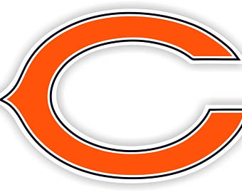 340x270 Chicago Bears Decal Etsy