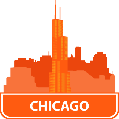 399x400 Clipart Chicago