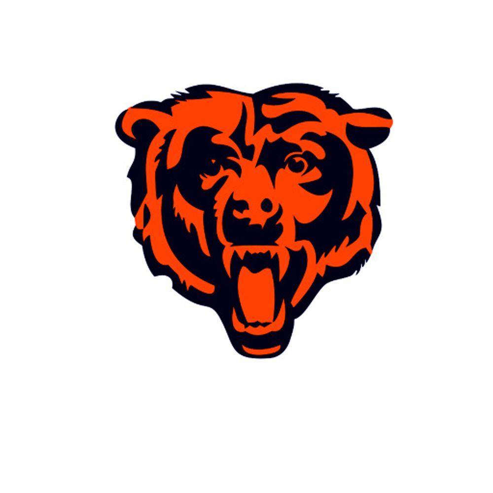 1000x1000 Brewster Fathead 11 In. X 11 In. Chicago Bears Teammate Logo Wall