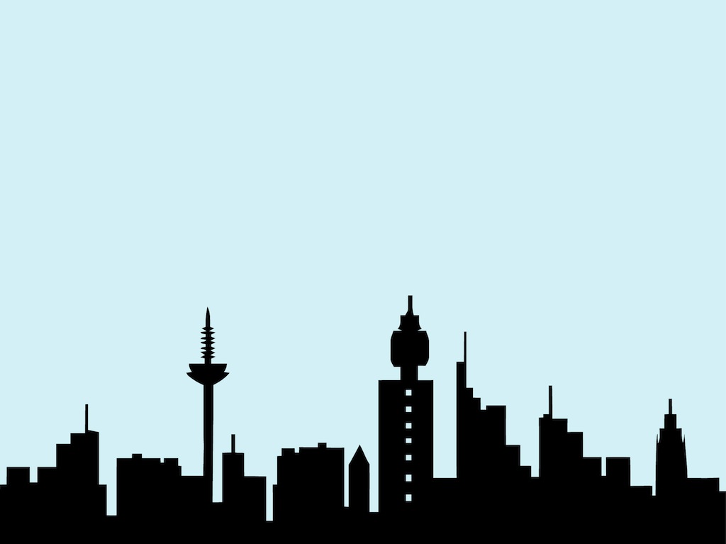 1024x767 Cartoon Chicago Skyline Clipart