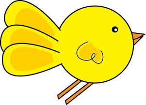300x217 Chick Clipart Image