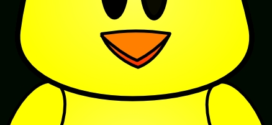 272x125 Baby Chick Clip Art