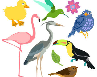 340x270 Blue Jay Clip Art Etsy