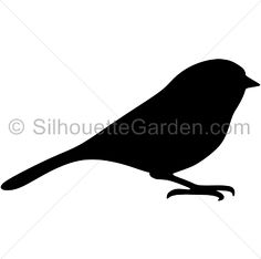 236x234 Chickadee Silhouettes Inkk Silhouettes, Tattoo